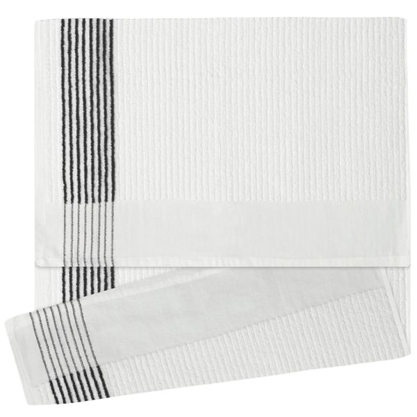 Devant Sport Towels - Caddy Golf Towel, White/Black