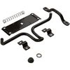 National Hardware N236-729 Stall and Gate Latch, 0, Black