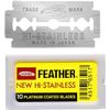 Feather - 30 Double Strand Razor Blades