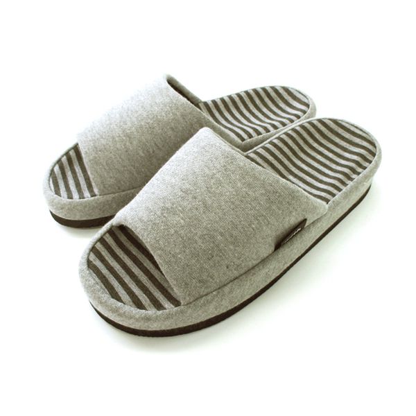 Okumura Slippers With Fit Comfort Slippers L Size Gray NGAM8900BL