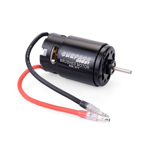 DollaTek 550 Carbon Brushed Motor 27T Strong Brushed Motor for 1/10 RC Model Car