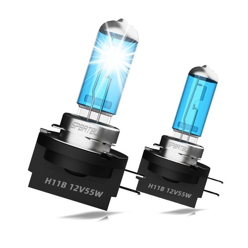 SPBRTBUB H11B Compatible with Kia Amanti Sorento 2007 2008 2009 Headlights Bulbs, H11B Low Beam Halogen Headlamp, 6000K Bright White, Plug n Play, 1:1 Design, 2-Pack