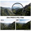 Haida 67mm Circular Polarizing Filter - CPL Lens Filter Ultra Slim Polarizer Filter