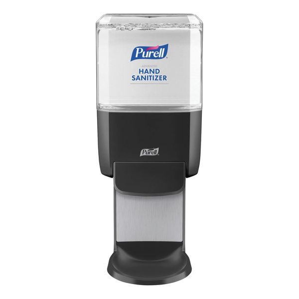 PURELL ES4 Manual Hand Sanitizer Dispenser, Graphite, Compatible with 1200 mL PURELL ES4 Hand Sanitizer Refills (Pack of 1) - 5024-01