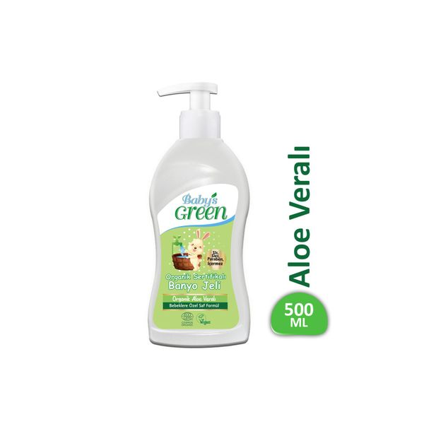 Organik Aloe Veralı Banyo Jeli 500ml EcoCosmos