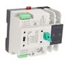 Power Automatic Transfer Switch 2P 110V 63A Mini ATS Generator Changeover Switch Electrical Selector Din Rail Emergency Backup Power Transfer Switch