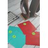 Color Coded Labels Rounded Dot Stickers For Labeling Permanent Adhesive 600 Pack
