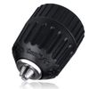 Mesee 0.8-10mm Capacity Keyless Drill Chuck 3/8''-24UNF Mount Thread Impact Chuck Adapter Converter Quick Release Electric Drill Conversion Tool Accessory