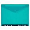 Snopake A4 Electra Polyfile RingBinder Popper Wallet – Electra Assorted [Pack of 5] Ref: 15785