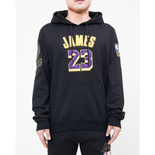 Pro Standard Los Angeles Lakers Lebron James Pullover Hoodie Mens Style : Bll551722