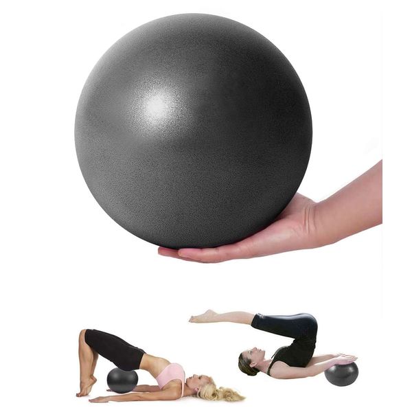 Mupack Gymnastikball Klein Pilates Ball - 25 cm Yoga Pilates Ball Kleine Übung Ball,Rutschfester&Superleichter Soft Pilates Ball, Fitness Ball für Yoga,Heim, Büro,Sitzball