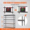 VEVOR Storage Shelving Unit Garage Storage Rack 5-Tier Adjustable 2000 lbs Load