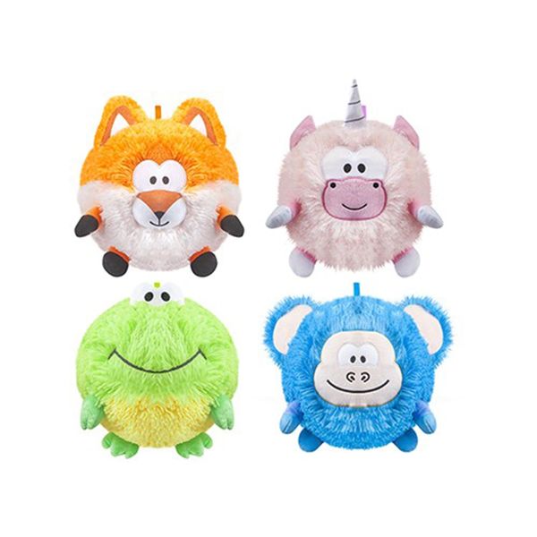 Adorable Inflatable Plush Friends - (25 cm) Assorted Design, 1 Pc - Perfect for Gifting & Decorating
