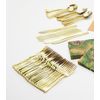 180-Piece Service for 12 Disposable Celebration Dinnerware Set,  PINE