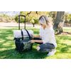 Igloo Eco-Friendly 40-Can Camping Collapsible Roller Cooler - Gray
