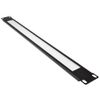 kenable Brush Plate/Panel Cable Management 1U for 19 inch Data Cabinet in White