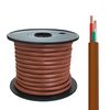 FRUDRIK Thermostat Wire - Solid Copper 18 Gauge - CL2 - Power Circuit Cable (18/3Brown, 100ft)