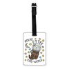 Gift Base You're Otter This World Visual Luggage Tag with Black Strap
