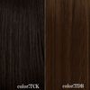 Priscilla Hat Wig Fit Bob Heat Resistant Chocolat Black