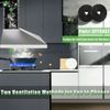 30" Range Hood 450CFM Wall Mounted Kitchen Cook Vent Stainless Steel Touch Panel