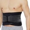 NeoTech Care Neoprene Back Brace for Optimal Support and Pain Relief - Adjustable Compression Belt for Lumbar Stability - Comfortable and Breathable Lower Back Support (Black, Size XXL)