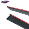 Fits 20-24 Highlander Window Visor Rain Sun Guard Wind Deflector w/ Chrome Trim