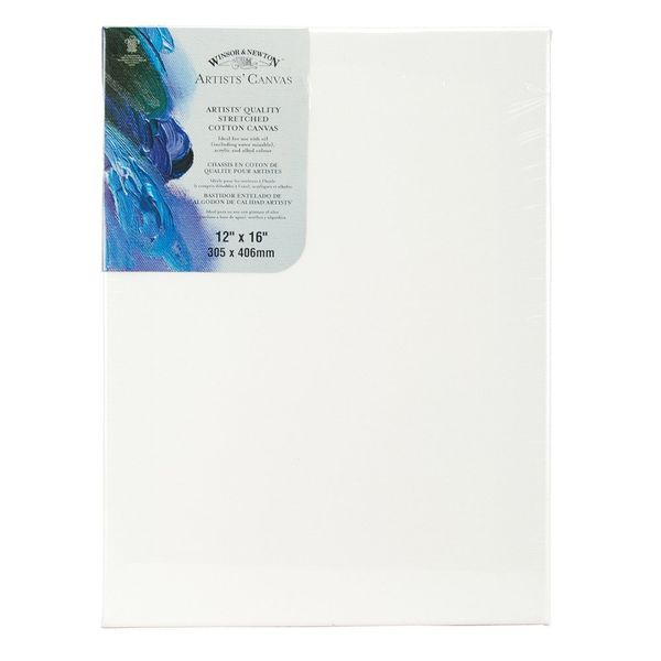 W&N Artists Stretched Canvas 12X16