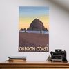 Lantern Press 16x24 Inch Giclee Print, Oregon Coast, Haystack Rock