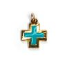 Cross Gold Blue