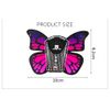 KADS 100pcs in 1 Roll Big Size Butterfly-shape Self Adhesive Gel Nail Extension Nail Forms for Acrylic Nails Tips
