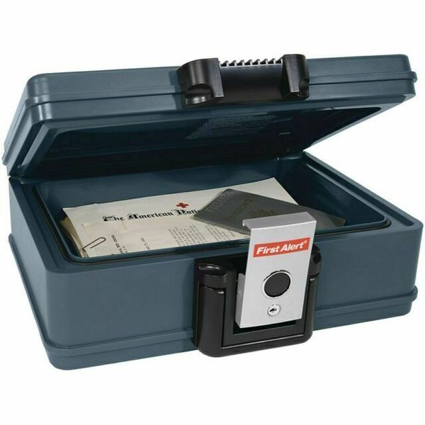 2017f Fire and Water Chest 0.19 Cubic Foot Gray