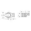 Stahlwille - 440-Button 25 3/8 Star c