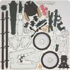 Tenyo Metallic Nano Puzzle HONDA Super Cub 50