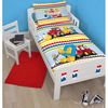LEGO Duplo Blocks' Junior Duvet Set-Large Print, Polyester-Cotton, Multi-Colour, Single
