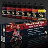 Blood and Fire Red Paint set