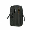 BLACK TACTICAL MOLLE PACK, EDC MULTI-PURPOSE BAG, UTILITY POCKET, HIKING, BELT.