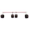 EXREIZST Rose Gold bar and 4 Brown Straps Set
