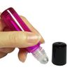 10ml Glass Roller on Bottles with Stainless Steel Roller Ball 6pcs- Refillable Essential Oil Roller Bottles with Lid Opener Pry Tool & 1 Transfer Pipettes, Great for Aromatherapy, by JamHooDirect