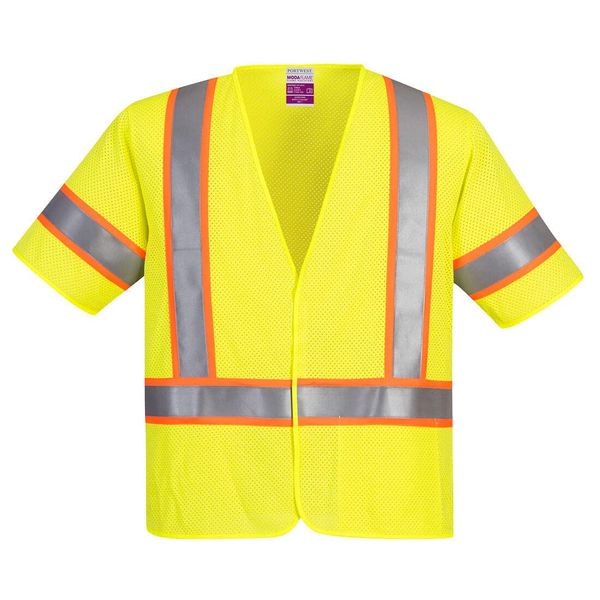 Portwest Class 3 FR Mesh Vest - UFR24, Yellow, Large