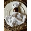 Beautiful, Natural Tiger Cowrie Shell  Napkin Rings.