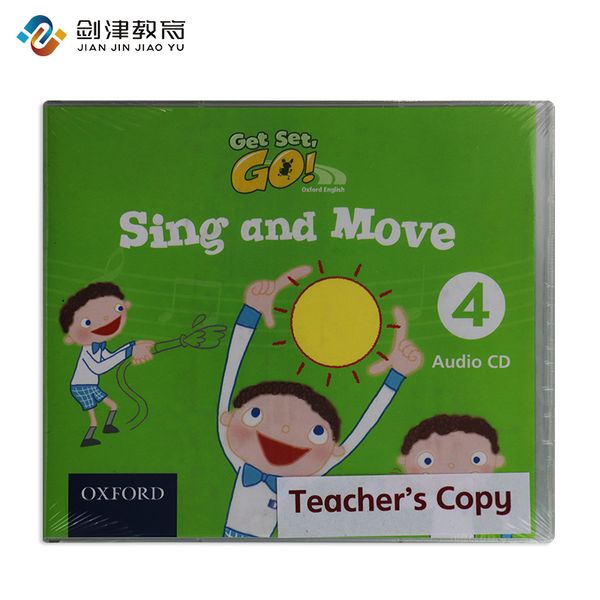 牛津大学出版社Get set go3-6岁幼儿英语sing and move Audio CD 4