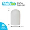Protectoe Big Toe Protector Non-Perforated Extra Strong Design - Pack of 10