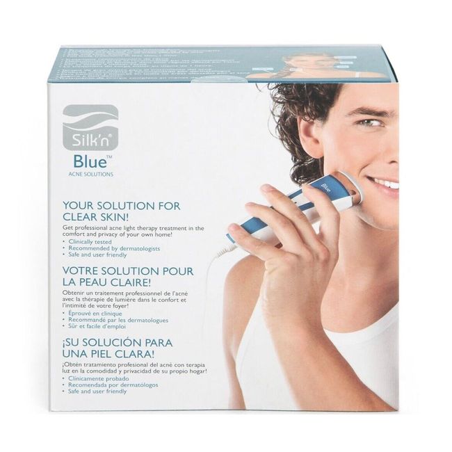 Silk'n Blue Acne Light Therapy Solutions for Clear Skin NEW