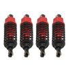 RC Shock Absorber, RC Shock Adjustable Damper Upgraded for TAMIYA for TT-02 red