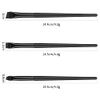 3Pcs Eyeliner Brush Kit, Professional Eyebrow Brush Flat & Fine Angled Eyeliner Brush Slanted Angled Brow Brush, Eye Makeup Brushes & Tools for Eyeshadow Cosmetics Shaping Eyebrows