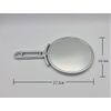 Hand &amp; stand mirror L with 3x magnifying glass