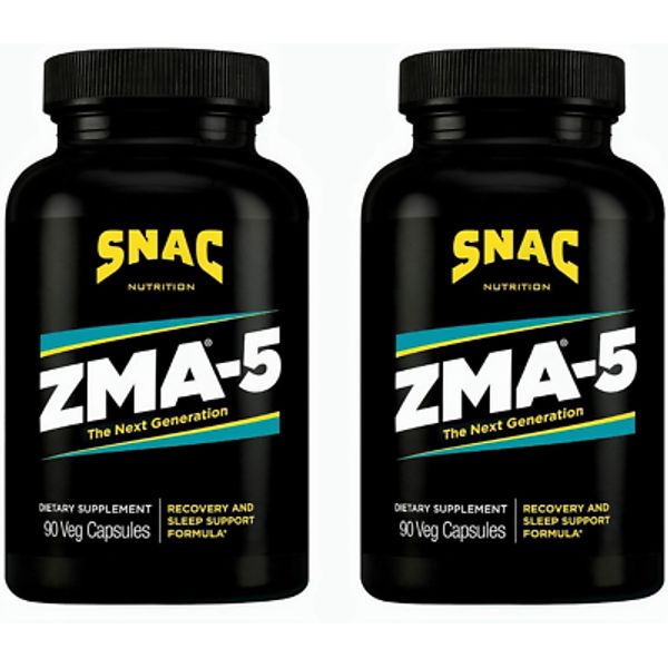 ZMA-5 Sleep Aid Supplement, Promote Muscle Recovery & Growth, Immune Support, &