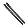 Quick-Change Gurtstrippen, Leder "15 &"16, schwarz, 15"/37.5cm, 15"/37.5 cm