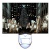 Gotham Decor Rockefeller Center Christmas Tree with Angels Decorative Night Light
