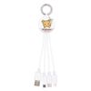 Gourmandies Rilakkuma Multi Charging Cable Pink GRC-366PK